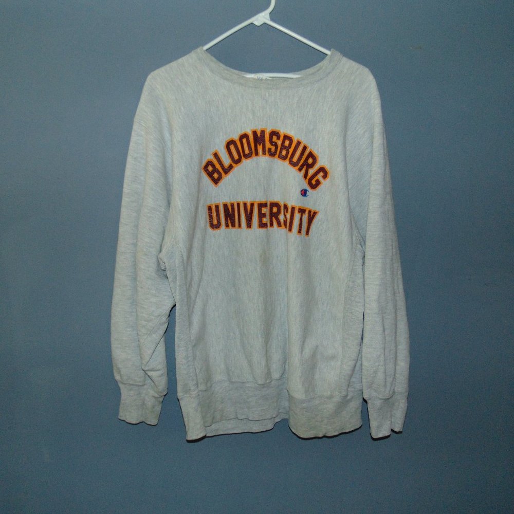 Vintage Bloomsburg University Champion Reverse Weave Sweatshirt